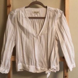 Madewell Wrap Blouse